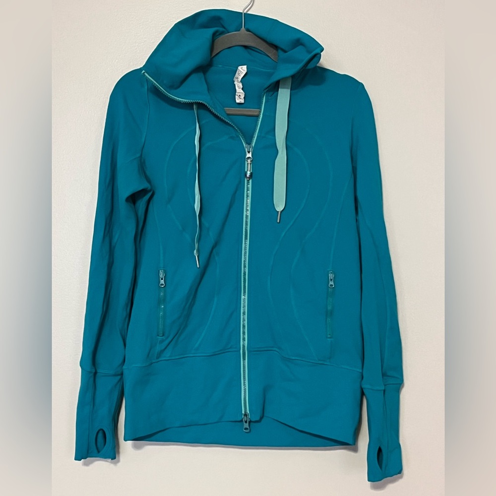 Lululemon Full-Zip Jacket, Turquoise